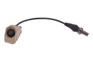Unity Tactical AXON SL Single Lead Surefire Switch in FDE has a 4.5" cable.